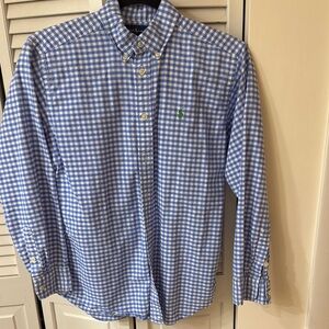 Polo by Ralph Lauren Blue Checkered Men's Shirt